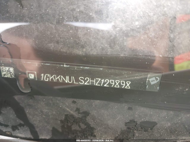 44458353 :رقم المزاد ، 1GKKNULS2HZ129898 vin ، 2017 Gmc Acadia Slt-1 مزاد بيع