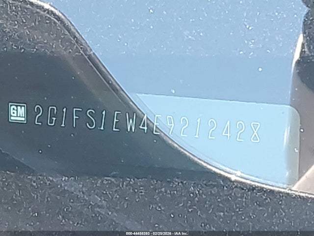 44458393 :رقم المزاد ، 2G1FS1EW4E9212428 vin ، 2014 Chevrolet Camaro 1ss مزاد بيع