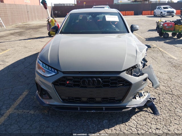 2022 Audi S4 Prestige Tfsi Quattro Tiptronic მანქანა იყიდება აუქციონზე, vin: WAUC4AF41NA034612, აუქციონის ნომერი: 44458945