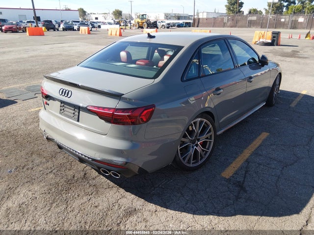 2022 Audi S4 Prestige Tfsi Quattro Tiptronic მანქანა იყიდება აუქციონზე, vin: WAUC4AF41NA034612, აუქციონის ნომერი: 44458945