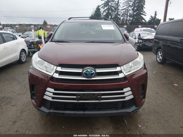 5TDBGRFH9HS026093 Toyota Highlander Hybrid Le