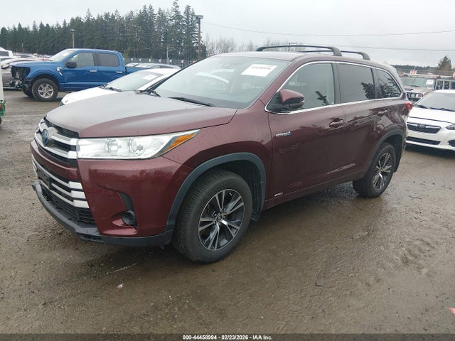 5TDBGRFH9HS026093 Toyota Highlander Hybrid Le