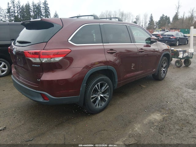 5TDBGRFH9HS026093 Toyota Highlander Hybrid Le