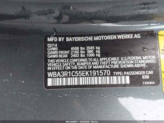 2014 BMW 435I WBA3R1C55EK191570 Photo 8