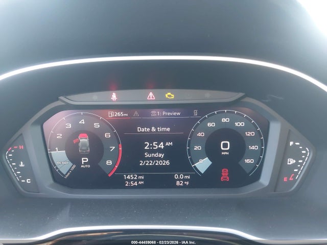 WA1EECF34S1078704 Audi Q3 Premium 45 Tfsi S Line Quattro Tiptronic