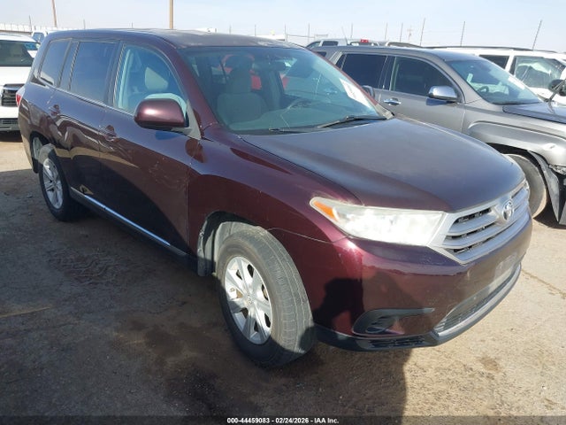 2013 TOYOTA HIGHLANDER 5TDZK3EH4DS138919 Photo 0