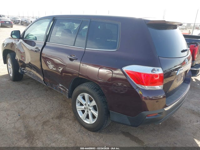 2013 TOYOTA HIGHLANDER 5TDZK3EH4DS138919 Photo 2