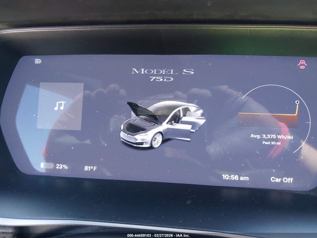 44459103 :رقم المزاد ، 5YJSA1E20JF269740 vin ، 2018 Tesla Model S 100d/75d/p100d مزاد بيع