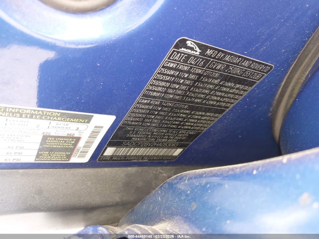 2017 JAGUAR F-PACE SADCP2BV2HA053063 Photo 8