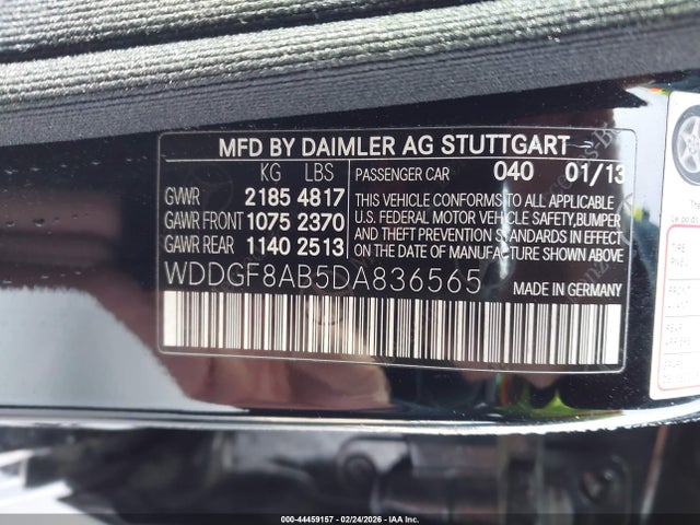 Aukcja sprzedaży 2013 Mercedes-benz C 300 Sport 4matic, vin: WDDGF8AB5DA836565, numer aukcji: 44459157