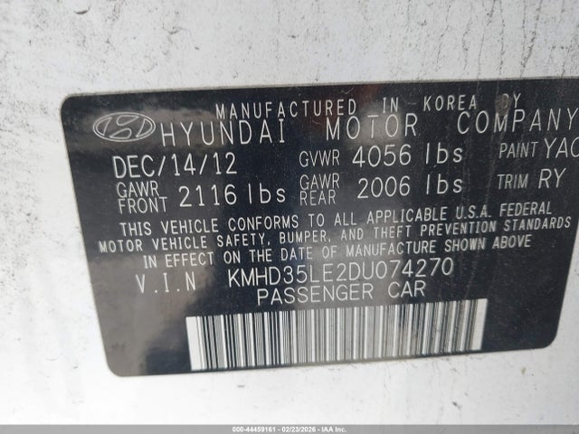 2013 HYUNDAI ELANTRA GT KMHD35LE2DU074270 Photo 8