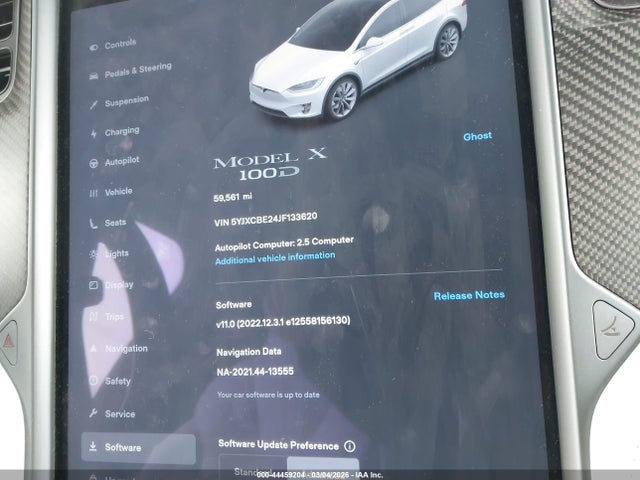 2018 TESLA MODEL X 5YJXCBE24JF133620 Photo 6