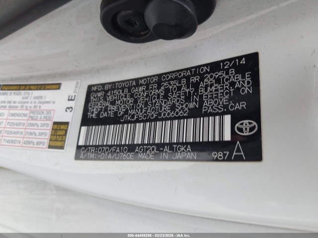 Scion TC 2015 JTKJF5C70FJ006062 Image 9