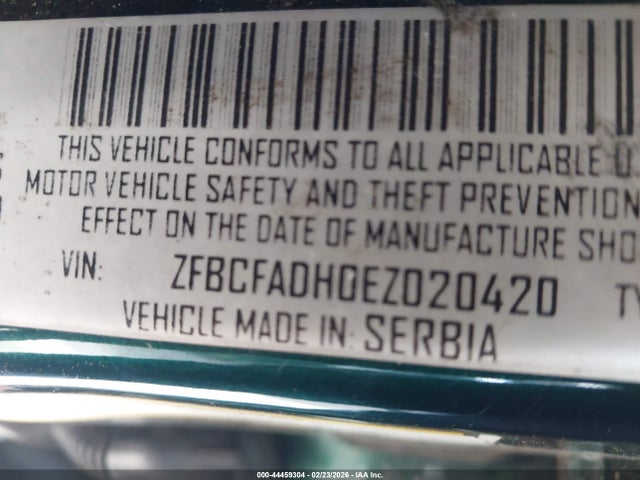 2014 FIAT 500L ZFBCFADH0EZ020420 Photo 8