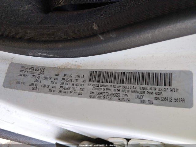 2020 RAM 1500 1C6SRFBT9LN253650 Photo 8