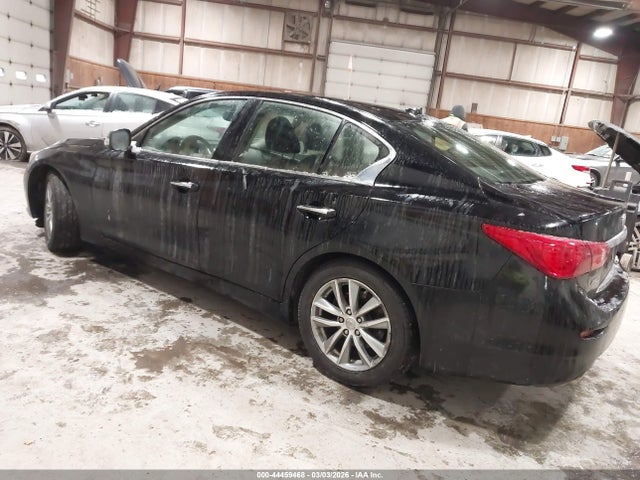 2014 Infiniti Q50 Premium მანქანა იყიდება აუქციონზე, vin: JN1BV7ARXEM689645, აუქციონის ნომერი: 44459468