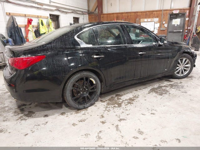 2014 Infiniti Q50 Premium მანქანა იყიდება აუქციონზე, vin: JN1BV7ARXEM689645, აუქციონის ნომერი: 44459468