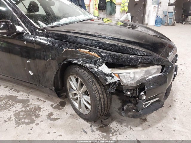 2014 Infiniti Q50 Premium მანქანა იყიდება აუქციონზე, vin: JN1BV7ARXEM689645, აუქციონის ნომერი: 44459468