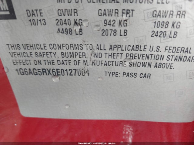 2014 CADILLAC ATS 1G6AG5RX6E0127004 Photo 8