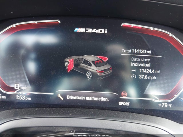 Aukcja sprzedaży 2021 Bmw M340i, vin: WBA5U7C09MFK53834, numer aukcji: 44459552