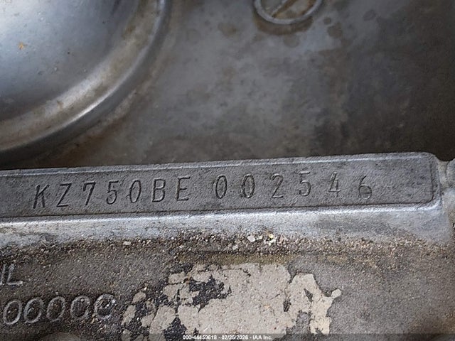 Aukcja sprzedaży 1976 Kawasaki Kz750, vin: KZ7508002919, numer aukcji: 44459618