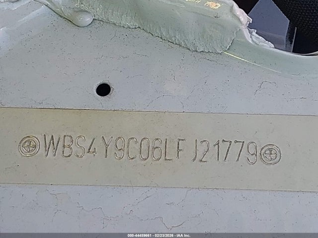 44459661 :رقم المزاد ، WBS4Y9C06LFJ21779 vin ، 2020 Bmw M4 مزاد بيع