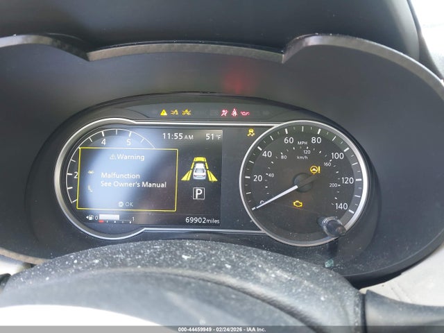2021 Nissan Versa Sv Xtronic Cvt მანქანა იყიდება აუქციონზე, vin: 3N1CN8EV9ML826794, აუქციონის ნომერი: 44459949
