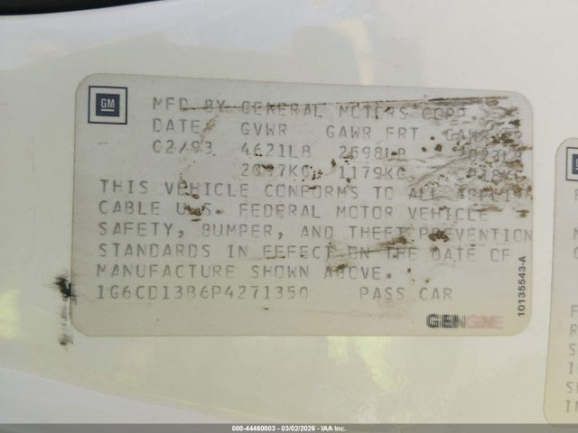 1993 CADILLAC DEVILLE 1G6CD13B6P4271350 Photo 8