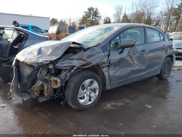 Honda Civic Lx 2014 2HGFB2F56EH543232 Image 2