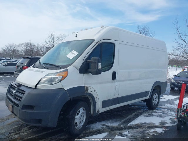 44460407 :رقم المزاد ، 3C6TRVCG0JE112872 vin ، 2018 Ram Promaster 2500 High Roof 136 Wb مزاد بيع