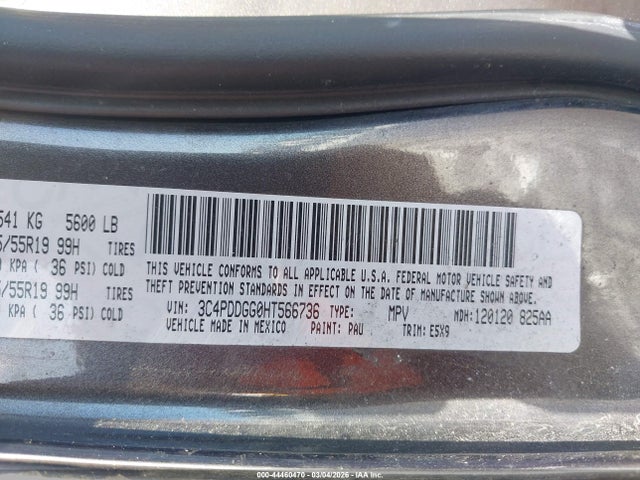 3C4PDDGG0HT566736 Dodge Journey Crossroad Awd