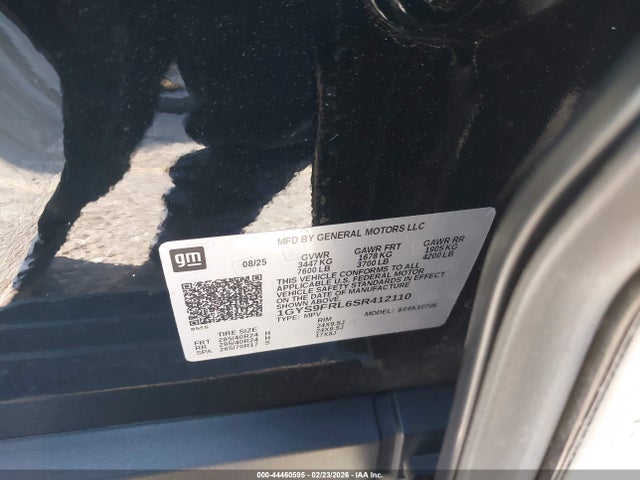 2025 CADILLAC ESCALADE 1GYS9FRL6SR412110 Photo 8