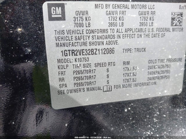 2011 GMC SIERRA 1500 1GTR2VE32BZ112086 Photo 8