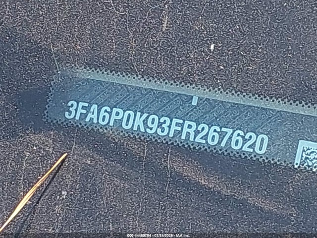 Ford Fusion Titanium 2015 3FA6P0K93FR267620 Image 9