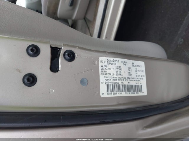 2006 Chrysler Town & Country Lx მანქანა იყიდება აუქციონზე, vin: 2A4GP44RX6R880465, აუქციონის ნომერი: 44460811