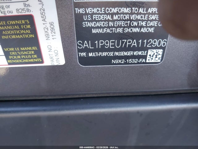 2023 LAND ROVER RANGE ROVER SPORT SAL1P9EU7PA112906 Photo 8