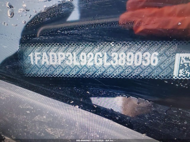 1FADP3L92GL389036 Ford FOCUS ST