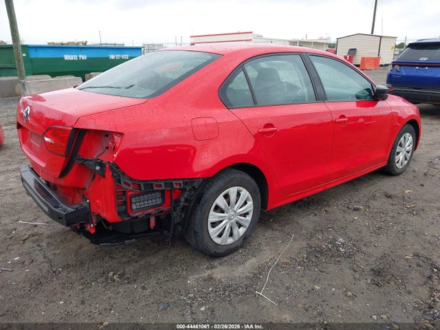 44461061 :رقم المزاد ، 3VW2K7AJ4DM267130 vin ، 2013 Volkswagen Jetta 2.0l S مزاد بيع