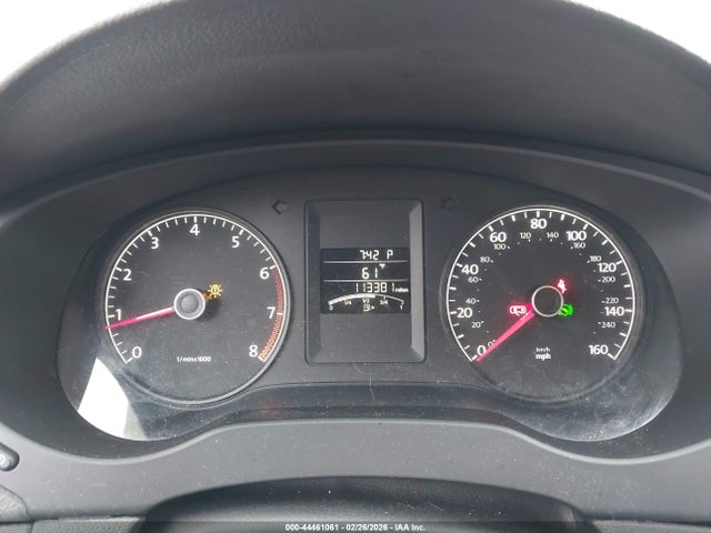44461061 :رقم المزاد ، 3VW2K7AJ4DM267130 vin ، 2013 Volkswagen Jetta 2.0l S مزاد بيع