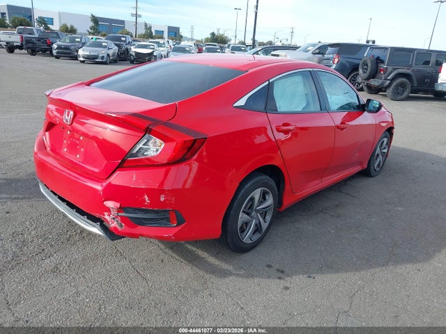Honda Civic Lx 2019 2HGFC2F60KH577975 Image 4