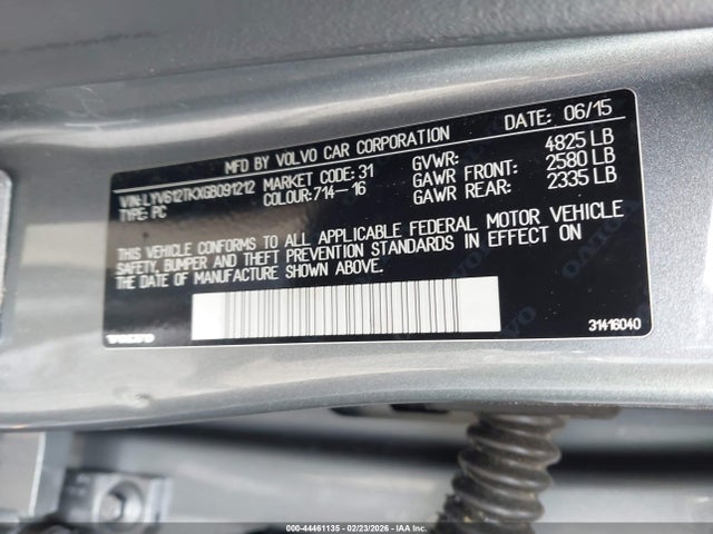 2016 VOLVO S60 INSCRIPTION LYV612TKXGB091212 Photo 8