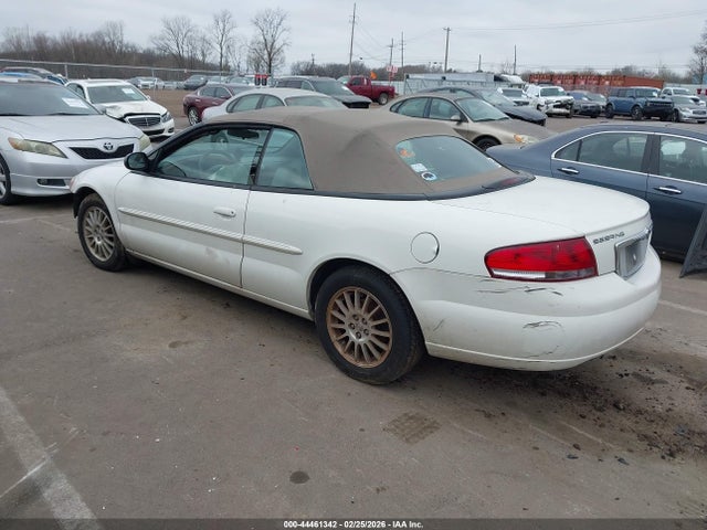 Продажа на аукционе авто 2006 Chrysler Sebring Touring, vin: 1C3EL55R86N154408, номер лота: 44461342