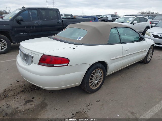 Продажа на аукционе авто 2006 Chrysler Sebring Touring, vin: 1C3EL55R86N154408, номер лота: 44461342