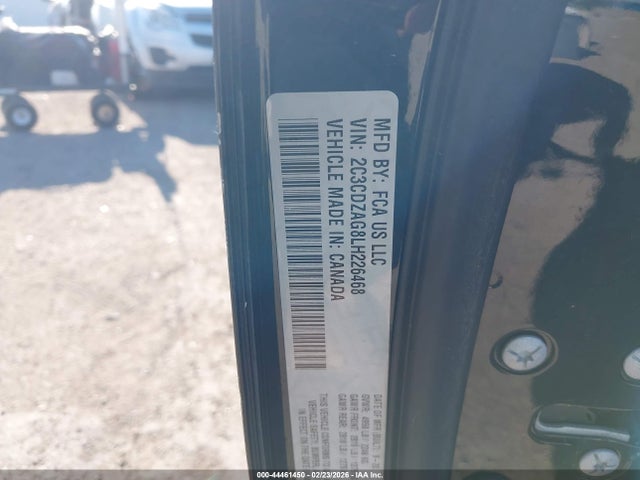 44461450 :رقم المزاد ، 2C3CDZAG8LH226468 vin ، 2020 Dodge Challenger Sxt مزاد بيع