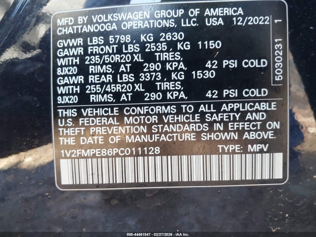 2023 VOLKSWAGEN ID.4 1V2FMPE86PC011128 Photo 8