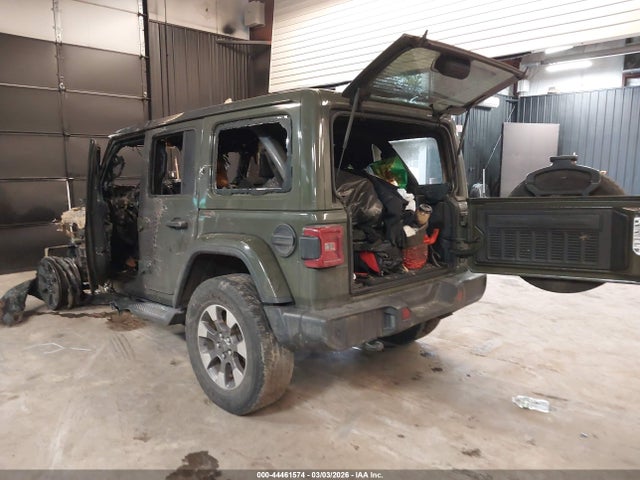 Aukcja sprzedaży 2021 Jeep Wrangler Unlimited Sahara 4x4, vin: 1C4HJXEN2MW605637, numer aukcji: 44461574