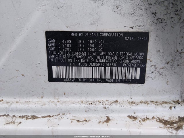 2023 SUBARU IMPREZA 4S3GTAM65P3716668 Photo 8