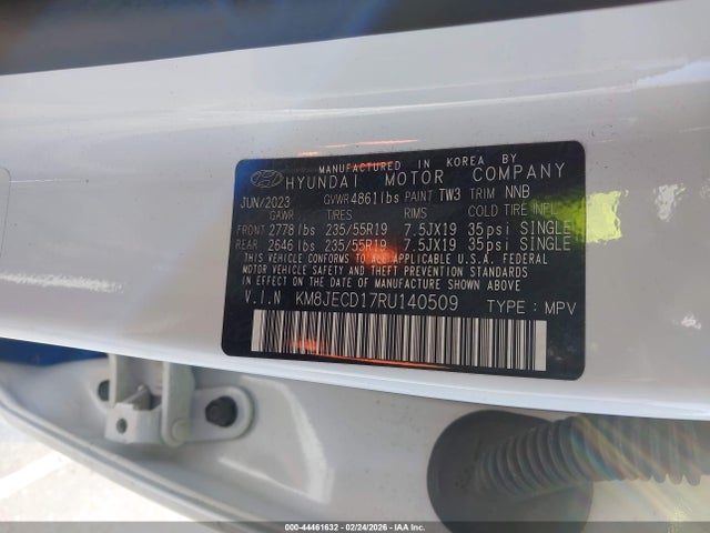 2024 HYUNDAI TUCSON HYBRID KM8JECD17RU140509 Photo 8