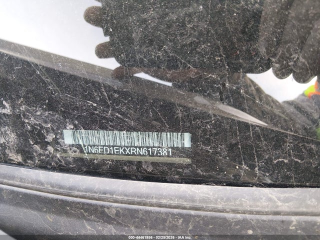 2024 Nissan Frontier Pro-4x 4x4 მანქანა იყიდება აუქციონზე, vin: 1N6ED1EKXRN617381, აუქციონის ნომერი: 44461956