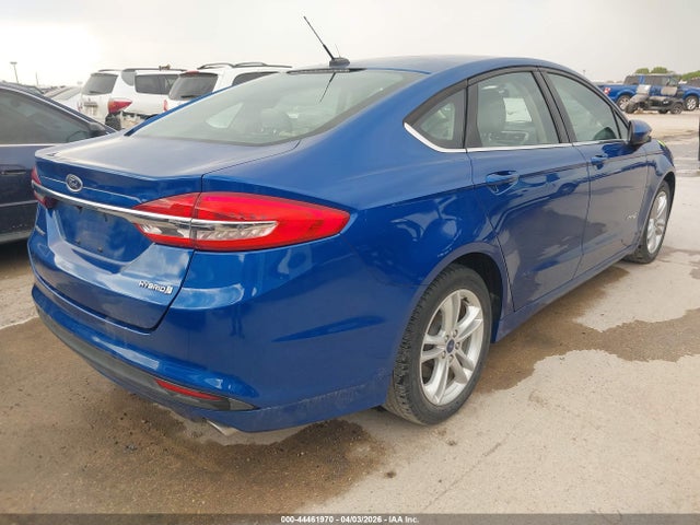 3FA6P0UU5JR100864 Ford Fusion Hybrid S